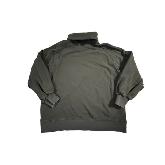 LIT Activewear Women's Oversized Whisper Turtleneck Black Sweatshirt Size S - Picture 2 of 6